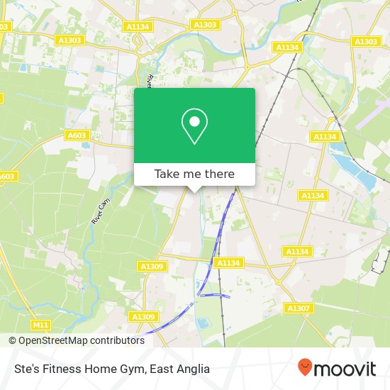 Ste's Fitness Home Gym map