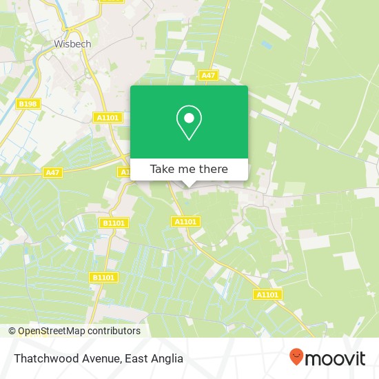 Thatchwood Avenue map