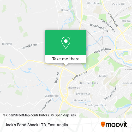 Jack's Food Shack LTD map