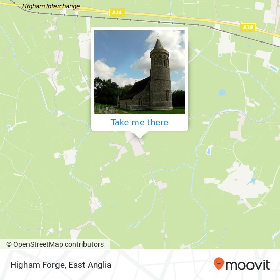Higham Forge, 5 Barrow Hill Barrow Bury St Edmunds IP29 5 map
