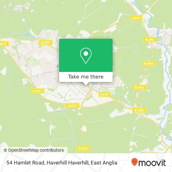 54 Hamlet Road, Haverhill Haverhill map