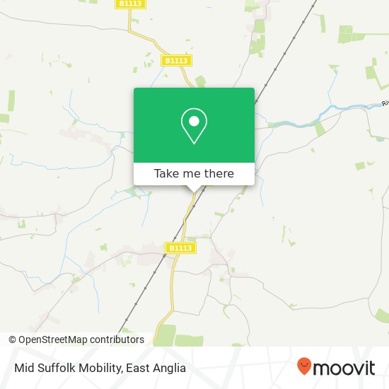 Mid Suffolk Mobility map