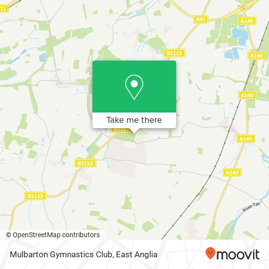 Mulbarton Gymnastics Club, The Common Mulbarton Norwich NR14 8 map
