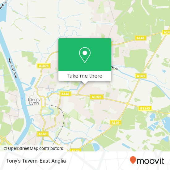 Tony's Tavern map