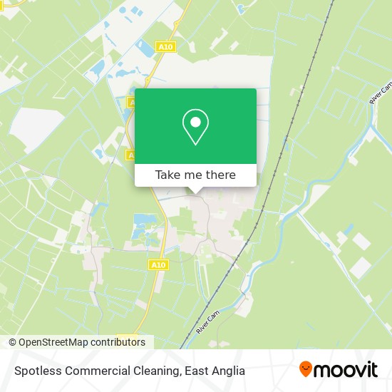 Spotless Commercial Cleaning map