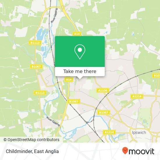 Childminder, Kildare Avenue Ipswich Ipswich IP1 5NE map