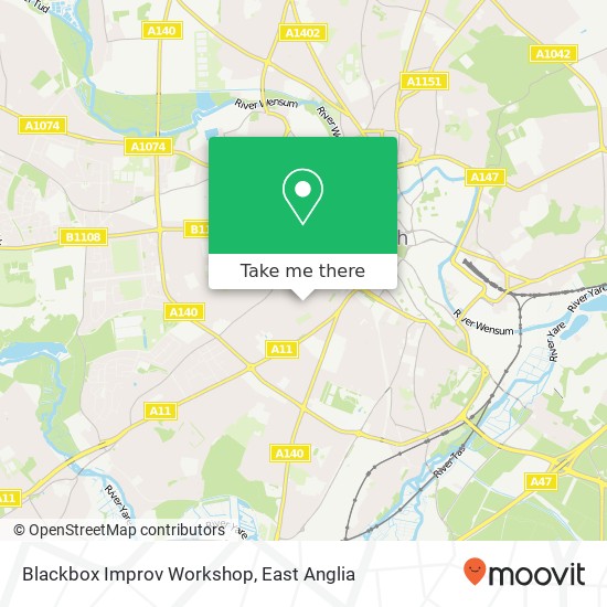 Blackbox Improv Workshop map