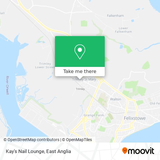 Kay's Nail Lounge map