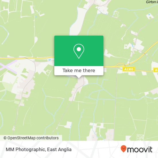 MM Photographic, 9 Ashmead Drive Hardwick Cambridge CB23 7XT map