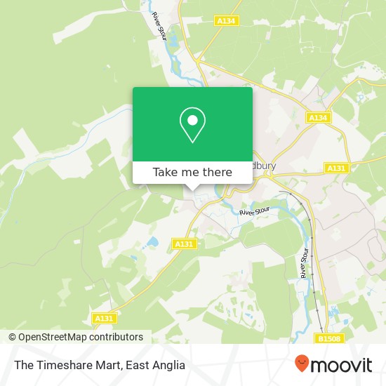 The Timeshare Mart map