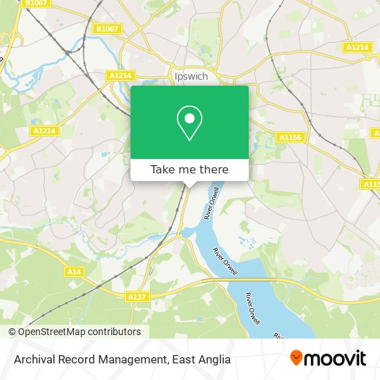 Archival Record Management map