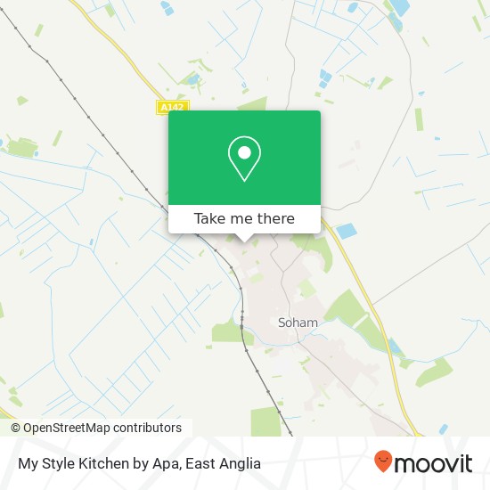 My Style Kitchen by Apa, Teal Avenue Soham Ely CB7 5 map