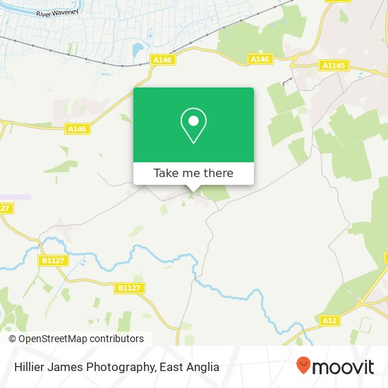 Hillier James Photography, Chapel Road Mutford Beccles NR34 7 map
