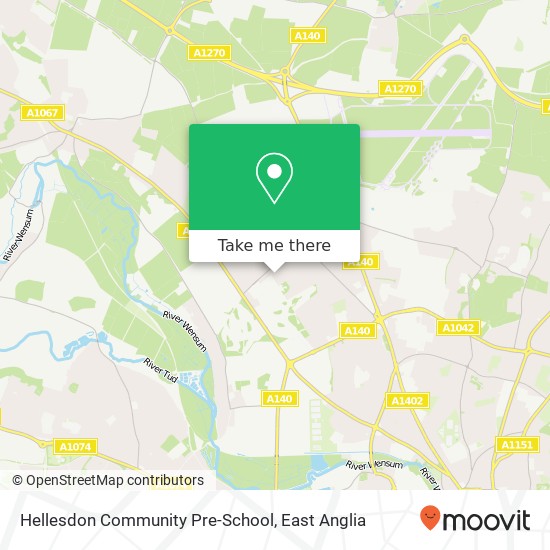 Hellesdon Community Pre-School, Kinsale Avenue Hellesdon Norwich NR6 5SG map