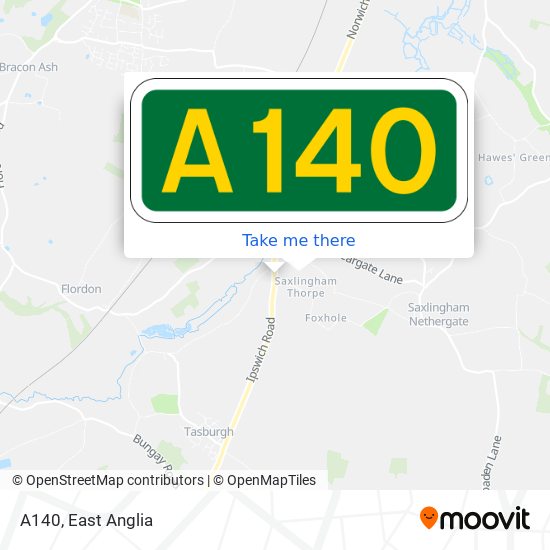 A140 map