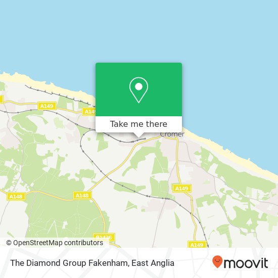 The Diamond Group Fakenham, Fulcher Avenue Cromer Cromer NR27 9 map