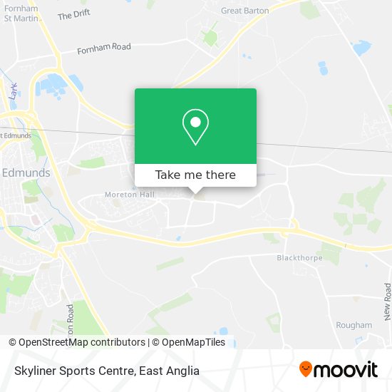 Skyliner Sports Centre map