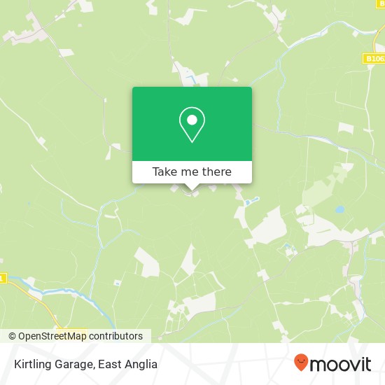 Kirtling Garage, Malting End Kirtling Newmarket CB8 9 map