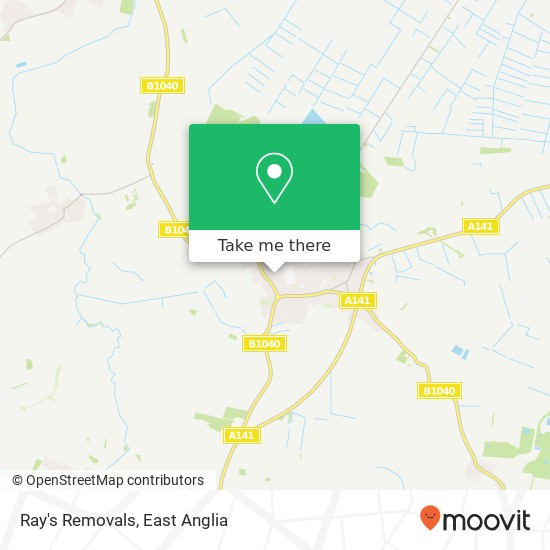 Ray's Removals, 36 Bottels Road Warboys Huntingdon PE28 2 map