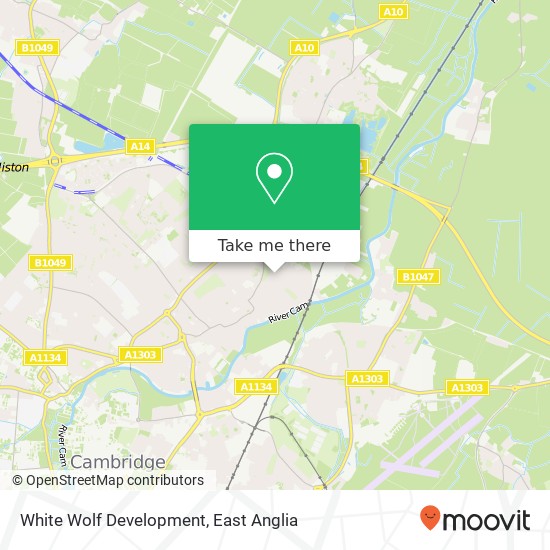 White Wolf Development, Cam Causeway Cambridge Cambridge CB4 1TN map