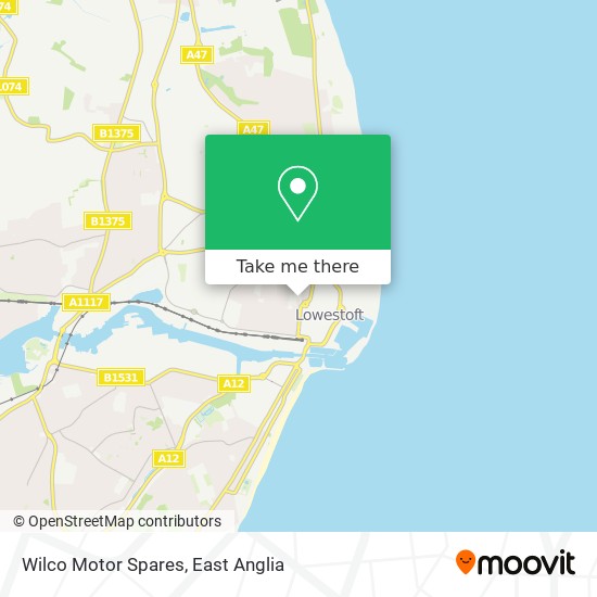 Wilco Motor Spares map