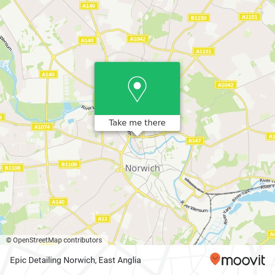 Epic Detailing Norwich, St Martins Lane Norwich Norwich NR3 3 map