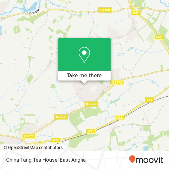 China Tang Tea House, 32 Mill Road Hethersett Norwich NR9 3DP map