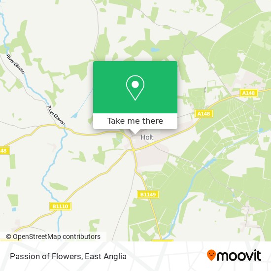Passion of Flowers map