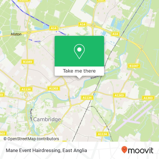 Mane Event Hairdressing, 173 High Street Cambridge Cambridge CB4 1NL map