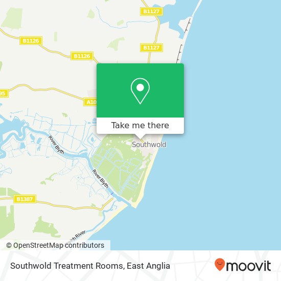 Southwold Treatment Rooms, 41 High Street Southwold Southwold IP18 6AB map
