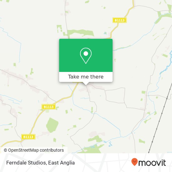 Ferndale Studios map