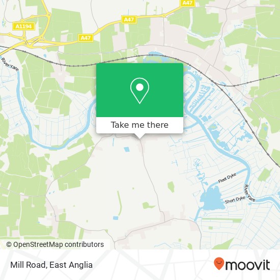 Mill Road, Surlingham Norwich NR14 7 United Kingdom map