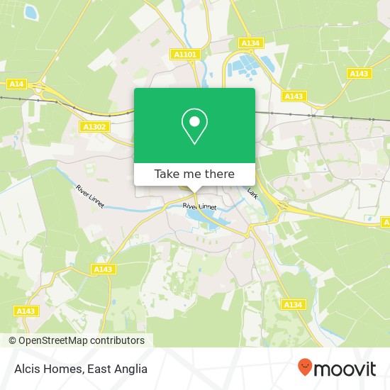 Alcis Homes map