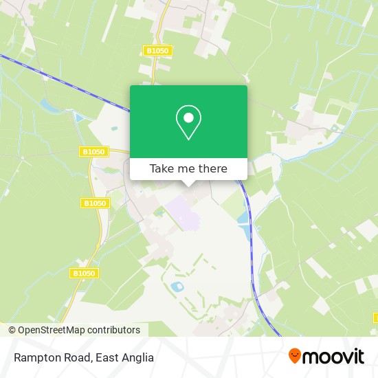 Rampton Road map