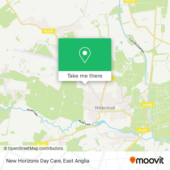 New Horizons Day Care map