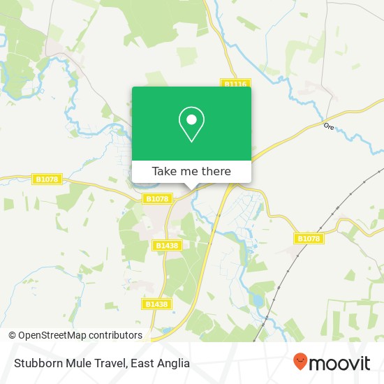 Stubborn Mule Travel map