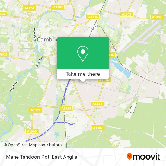 Mahe Tandoori Pot map