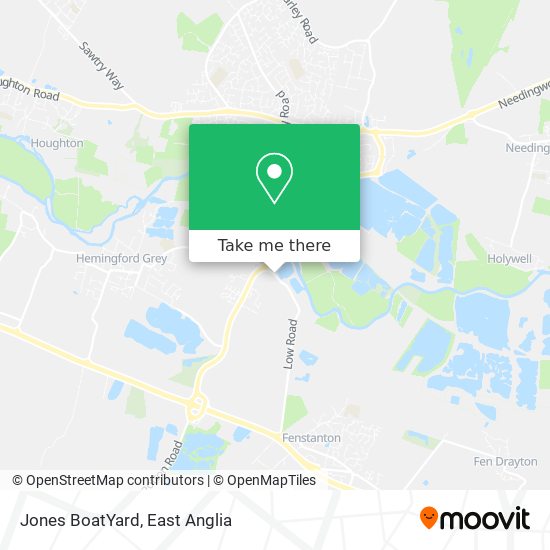 Jones BoatYard map