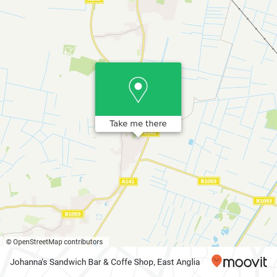 Johanna's Sandwich Bar & Coffe Shop map