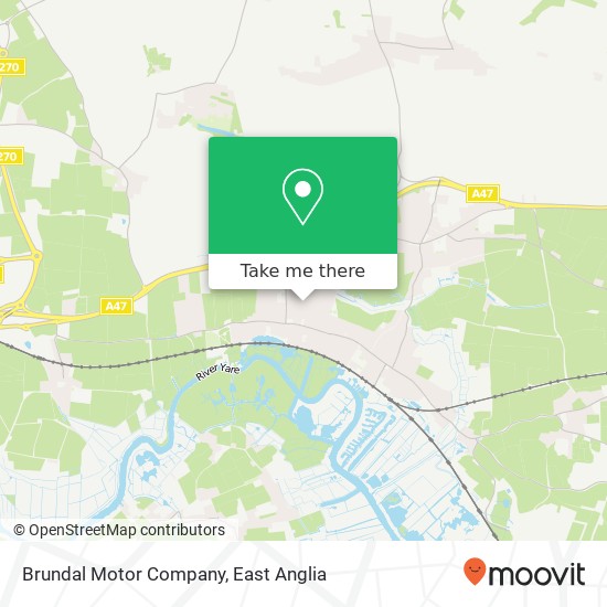 Brundal Motor Company map