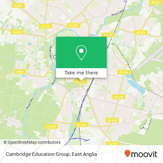 Cambridge Education Group map