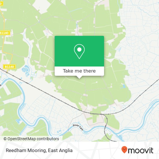 Reedham Mooring map