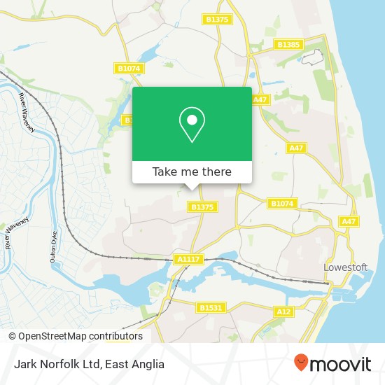 Jark Norfolk Ltd map