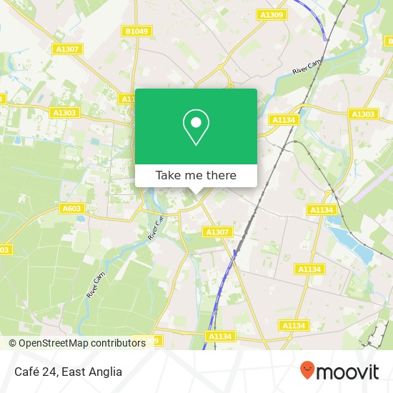 Café 24 map