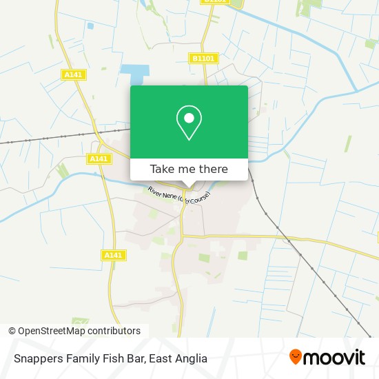 Snappers Family Fish Bar map