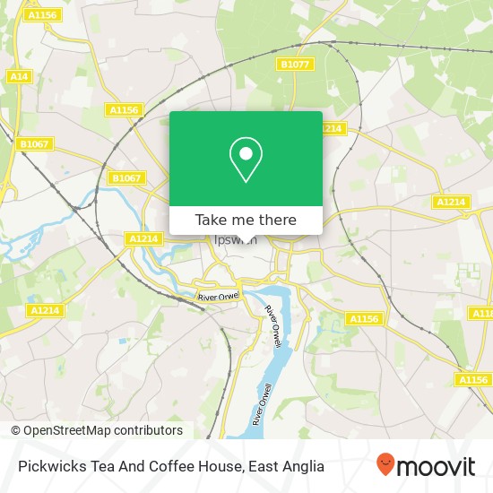 Pickwicks Tea And Coffee House map