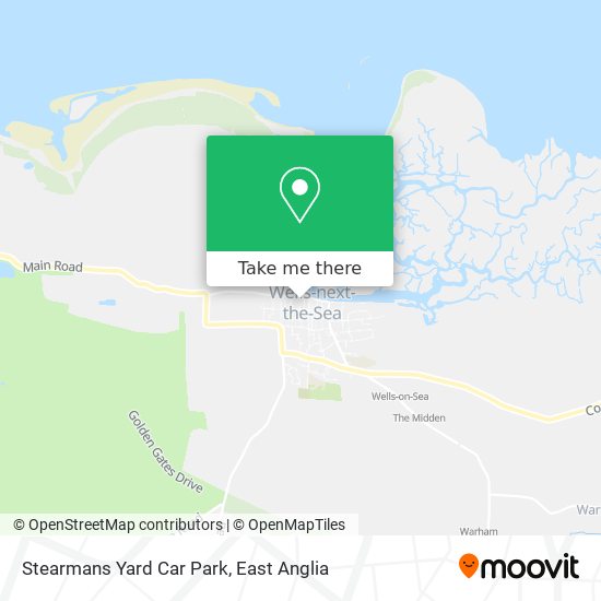 Stearmans Yard Car Park map