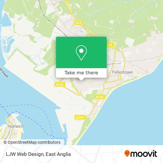 LJW Web Design map