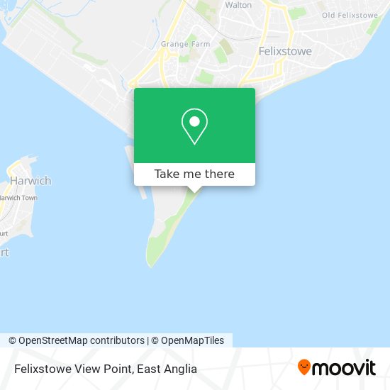 Felixstowe View Point map