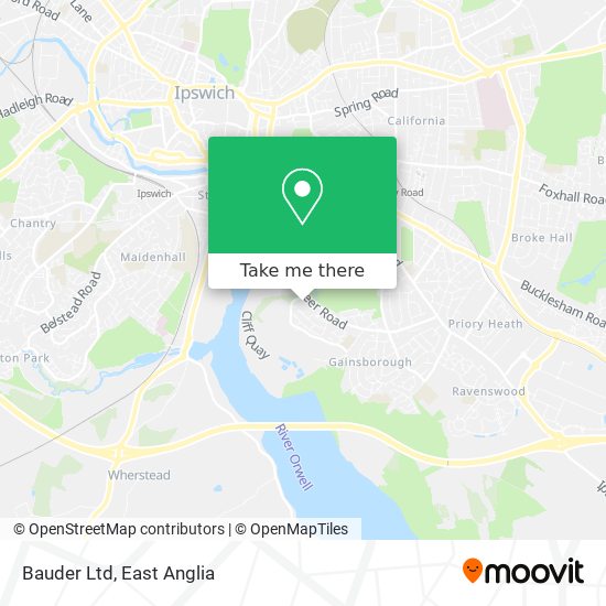 Bauder Ltd map